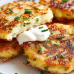 Air Fryer Mashed Potato Cakes