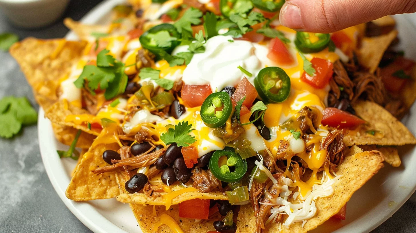 Air Fryer Nachos Fiesta