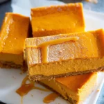 Air Fryer Pumpkin Cheesecake Bars