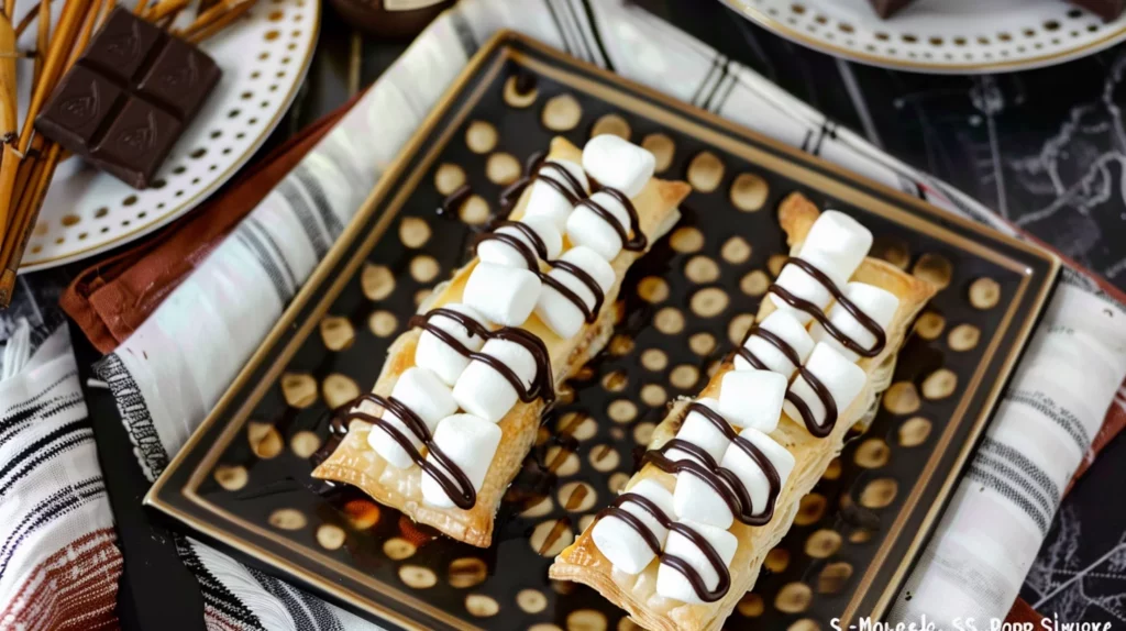 Air Fryer S-Mores Pop Tarts Haunted Treats