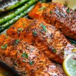 Air Fryer Salmon With Brown Sugar Glaze