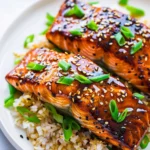 Air Fryer Salmon With Soy Sauce and Ginger