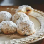 Air Fryer Snowball Cookies No Mess