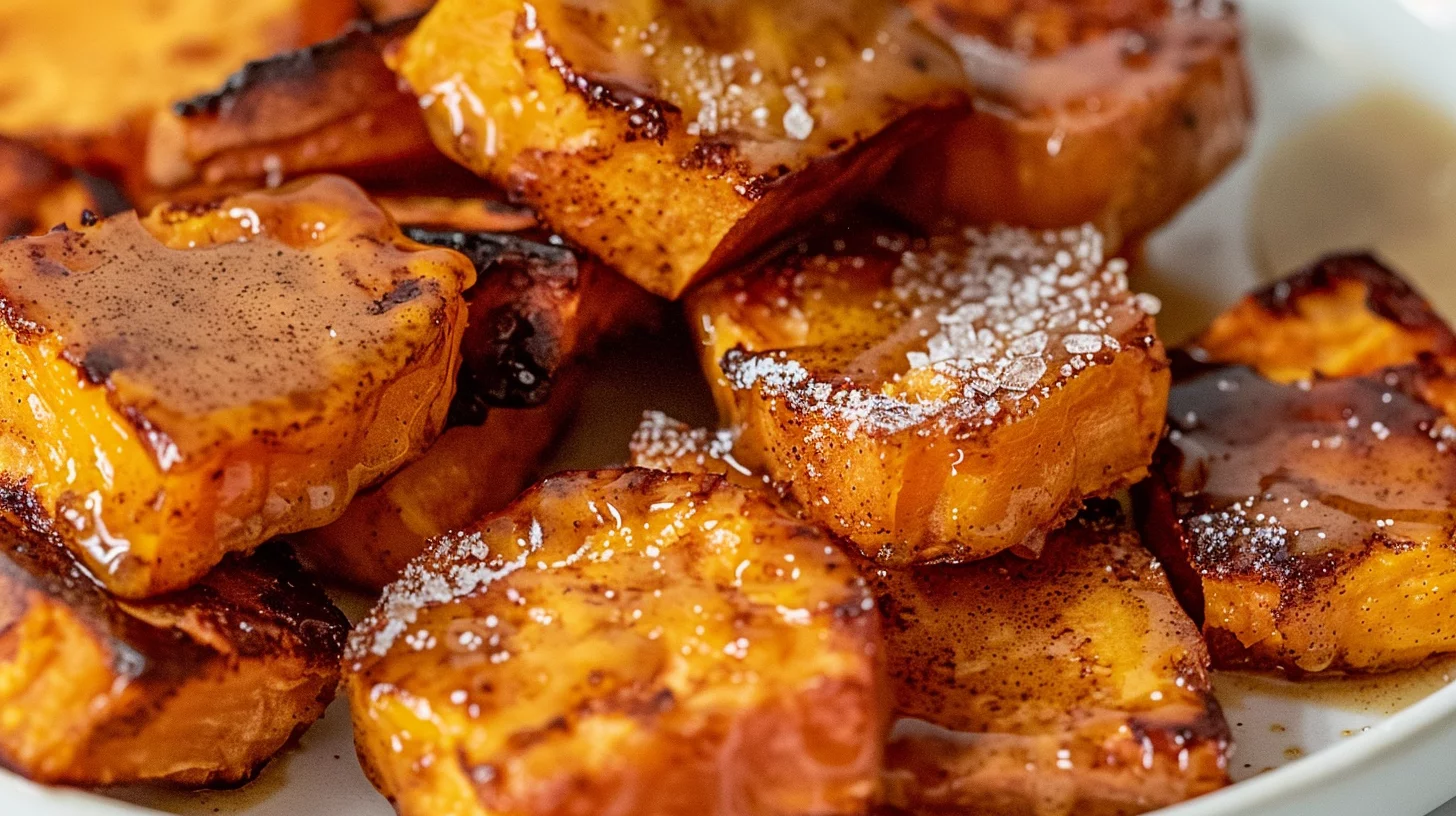 Air Fryer Sweet Potato Rounds With Cinnamon