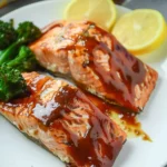 Bbq Glazed Air Fryer Salmon