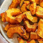 Crispy Air-Fryer Acorn Squash Rings