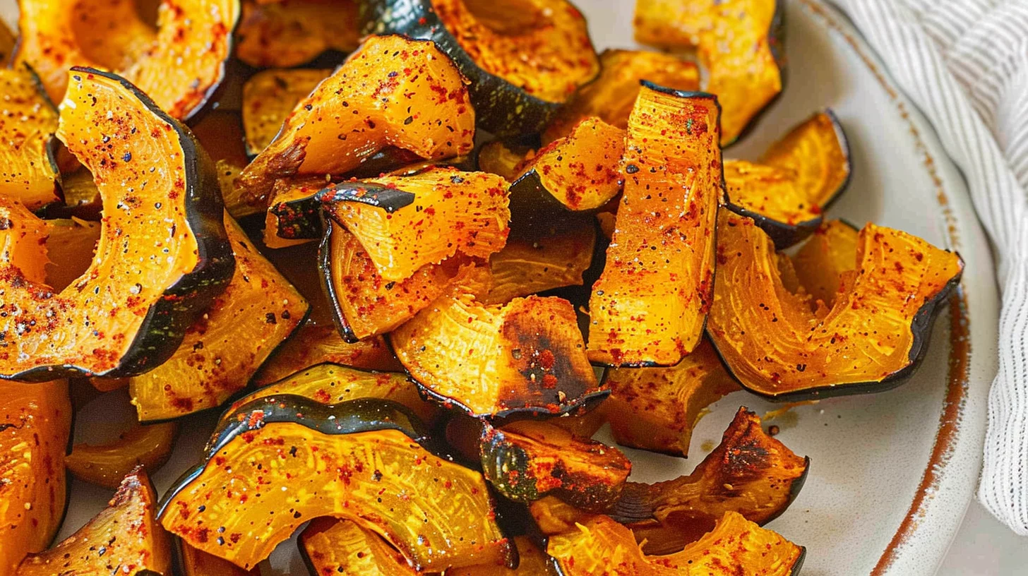 Crispy Air-Fryer Acorn Squash Rings