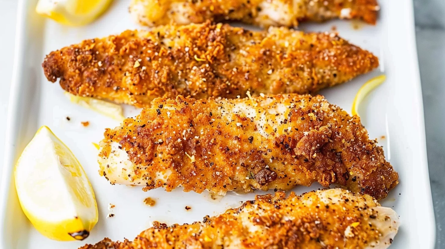 Crispy Air Fryer Chicken Tenders Recipe Strips