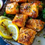 Crispy Air Fryer Salmon Bites