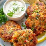 Crispy Air Fryer Salmon Patties