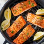 Easy 10 Minute Air Fryer Salmon