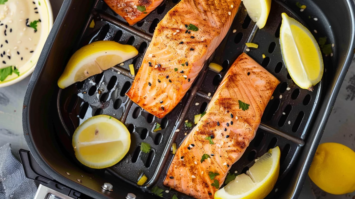 Easy 10 Minute Air Fryer Salmon