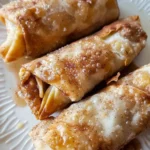 Easy Air Fryer Apple Pie Egg Rolls