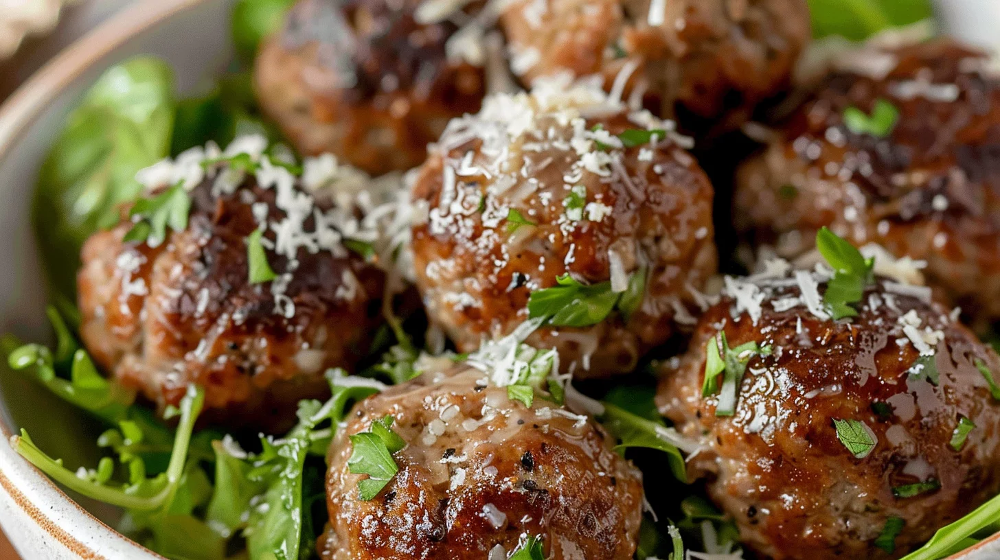 Easy Air Fryer Low Carb Meatballs