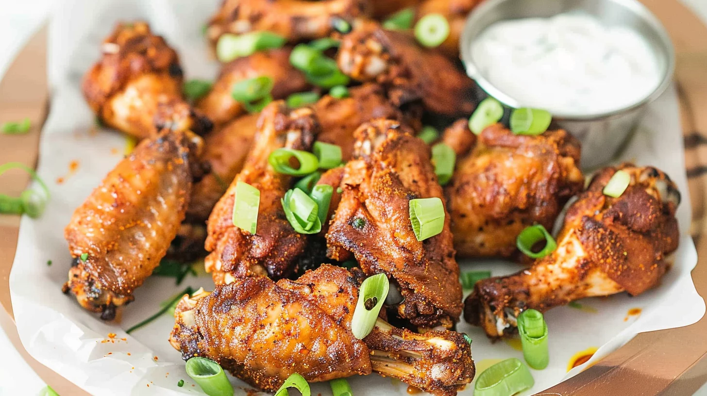 Extra Crispy Cajun Air Fryer Wings In 25 Minutes