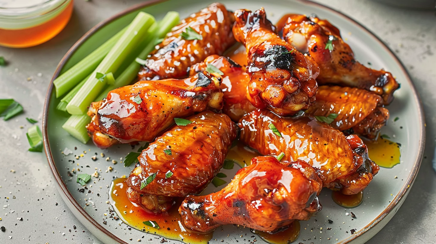 Game Day Hot Honey Air Fryer Wings