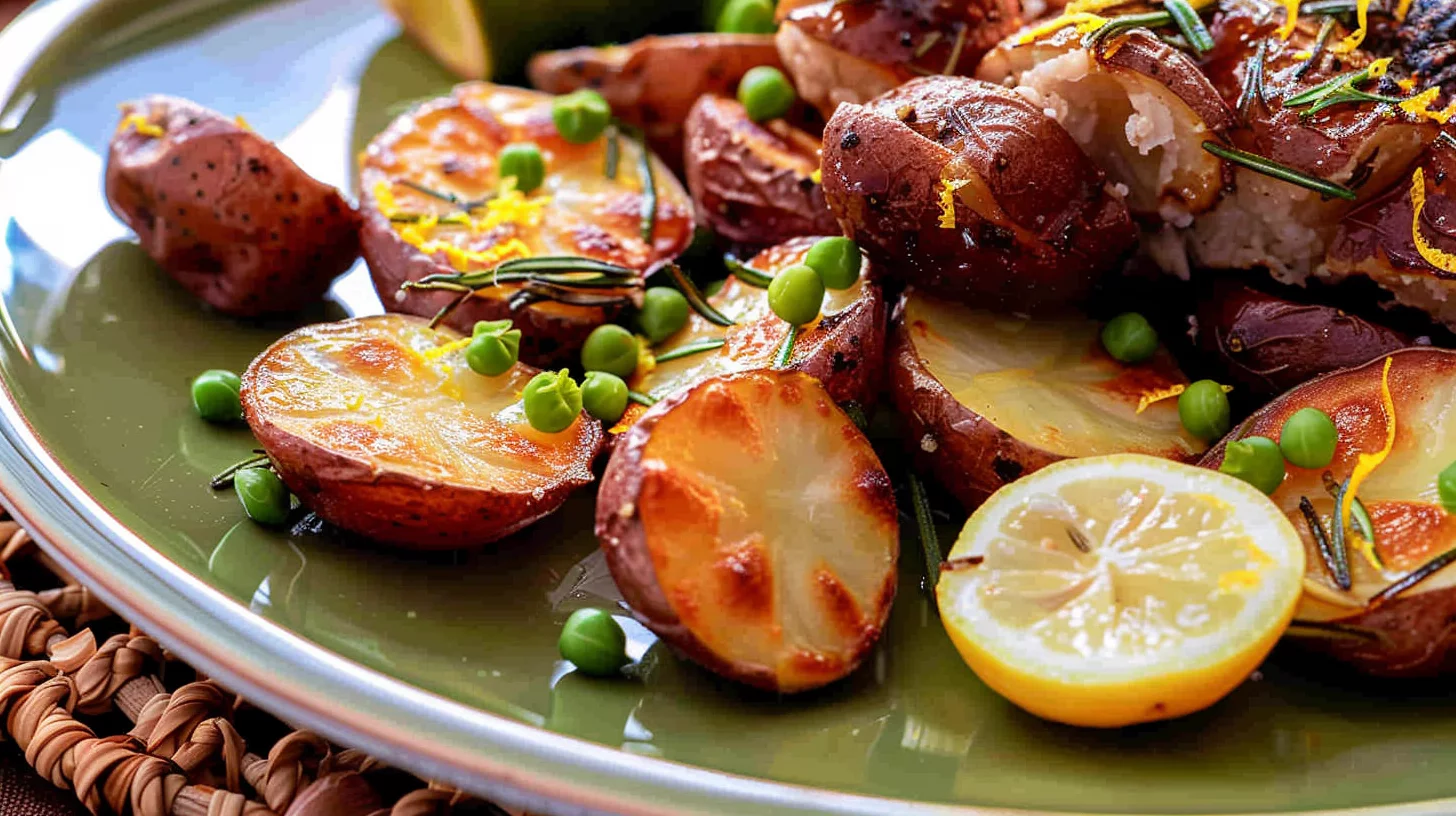Garlic Rosemary Air Fryer Baby Potatoes