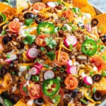 Healthy Air Fryer Sweet Potato Nachos