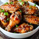 Honey Mustard Chipotle Air Fryer Chicken Wings