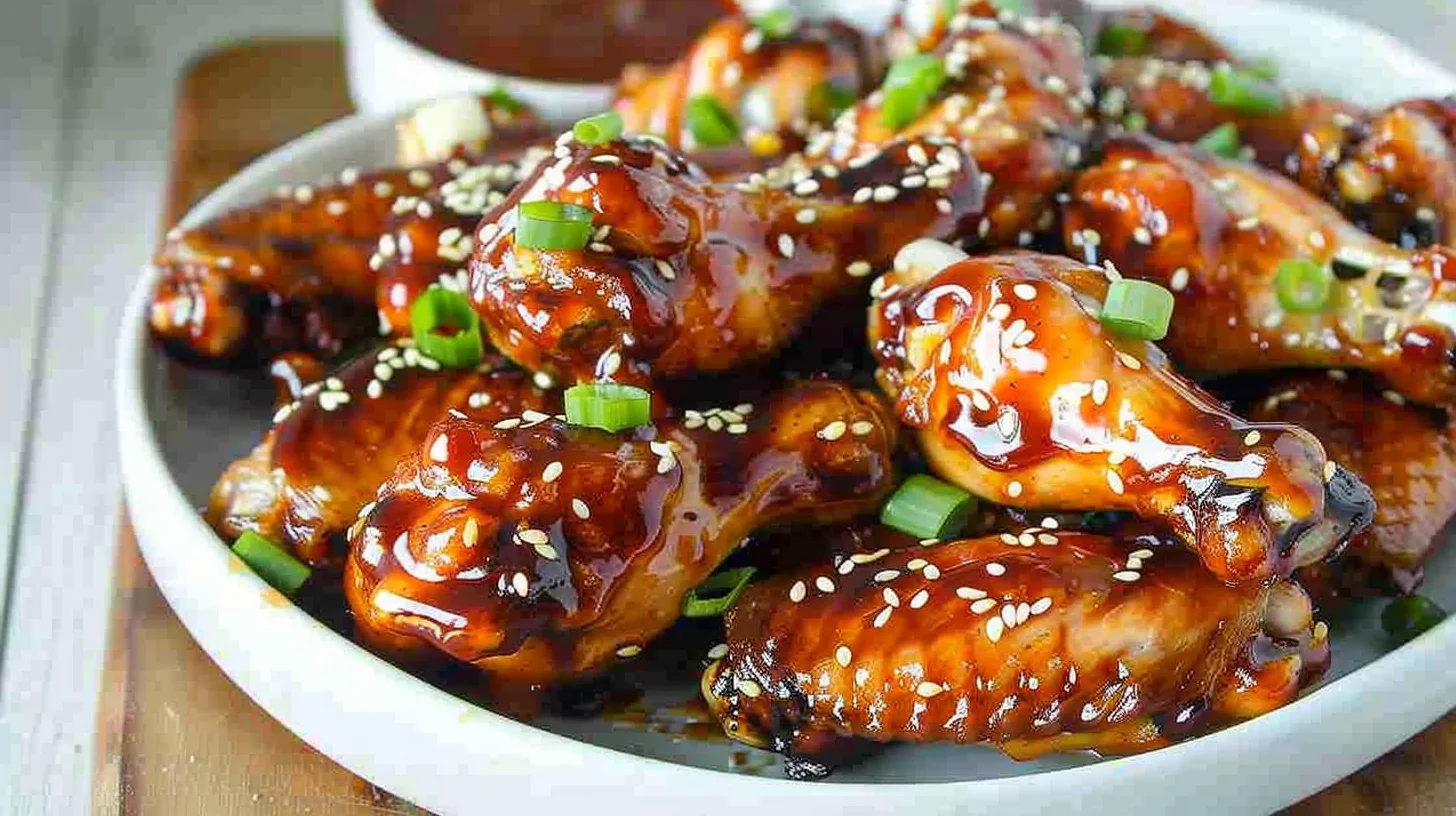 Honey Mustard Chipotle Air Fryer Chicken Wings