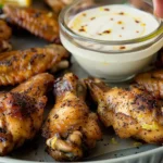Juicy Lemon Pepper Air Fryer Chicken Wings
