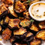 Low-calorie Air Fryer Eggplant Bites
