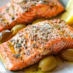 Mediterranean Air Fryer Salmon With Olives