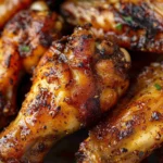 Quick and Easy Dry Rub Air Fryer Wings