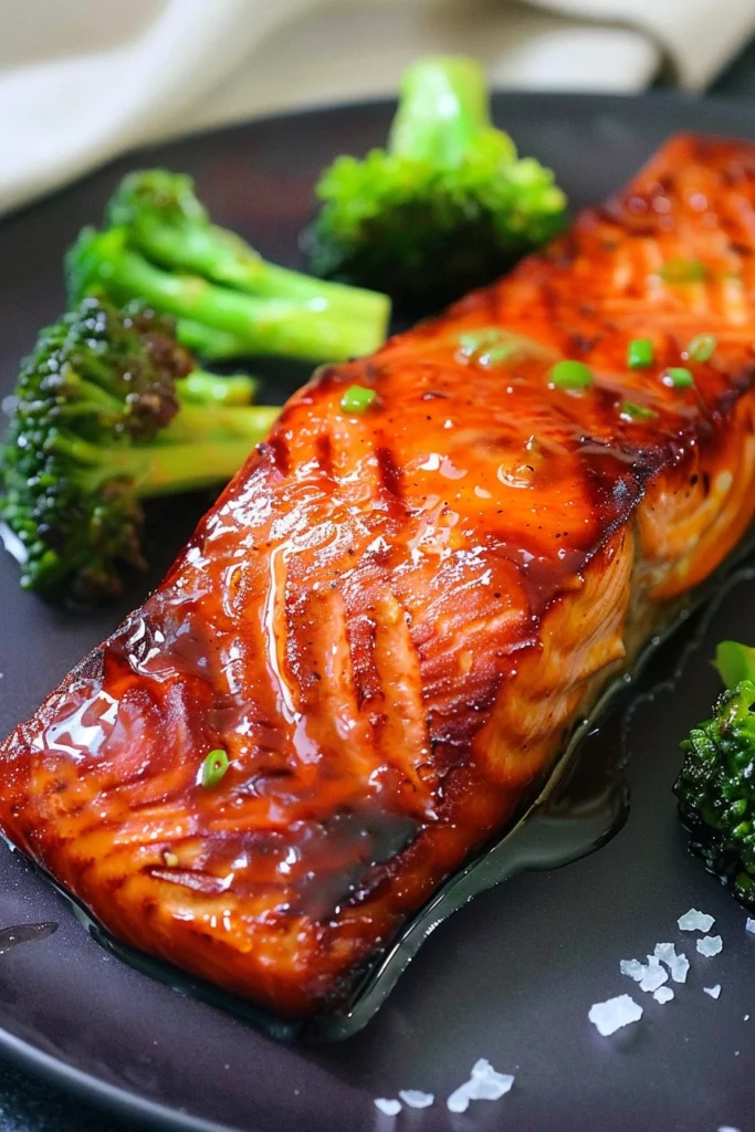 Spicy Sriracha Air Fryer Salmon