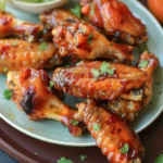 Sriracha Honey Air Fryer Wings Recipe