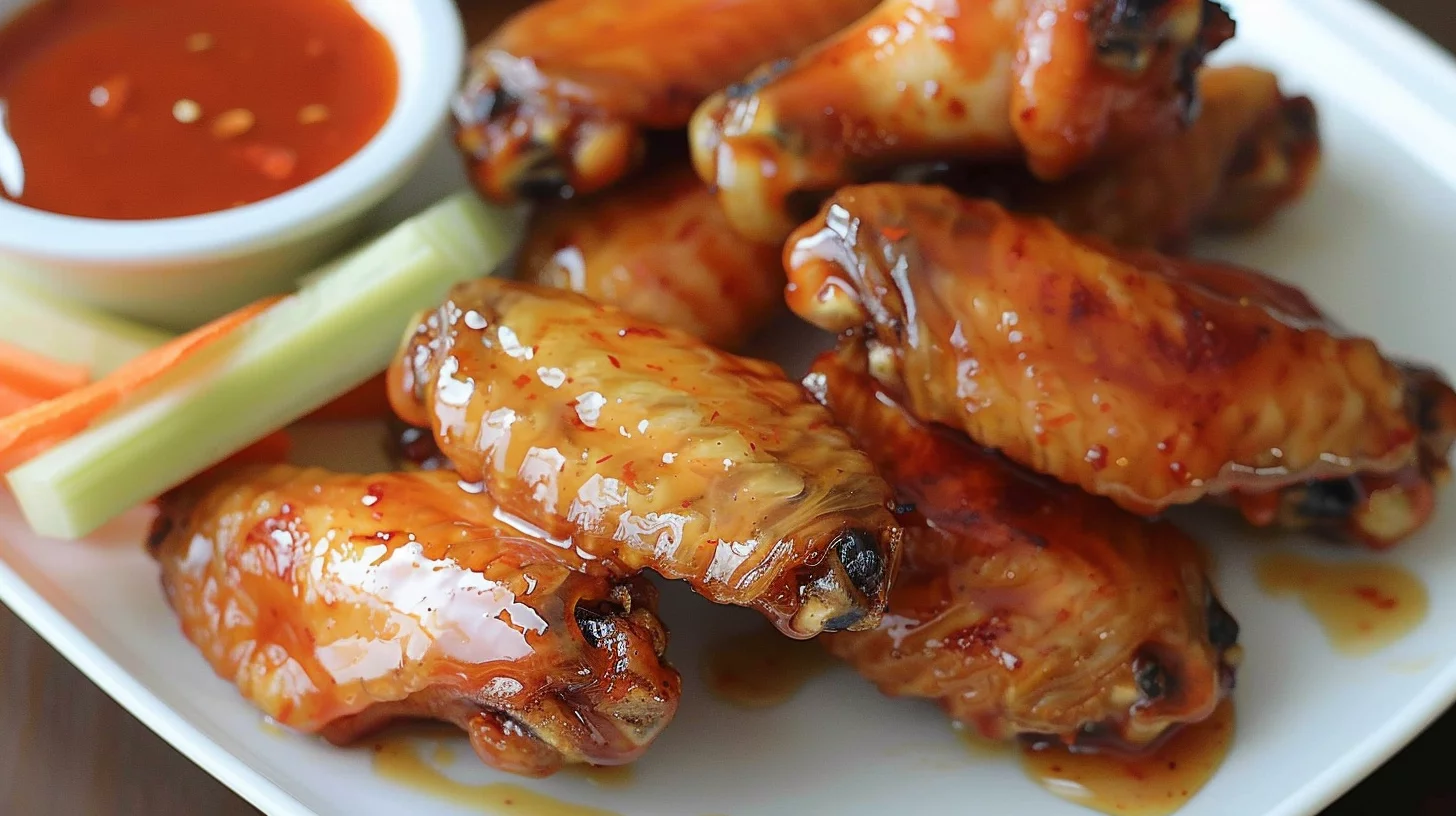 Sriracha Honey Air Fryer Wings Recipe
