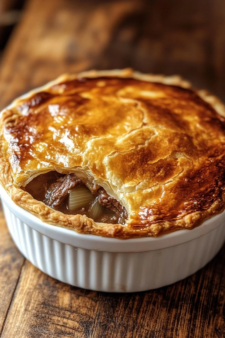 Steak and Onion Tart