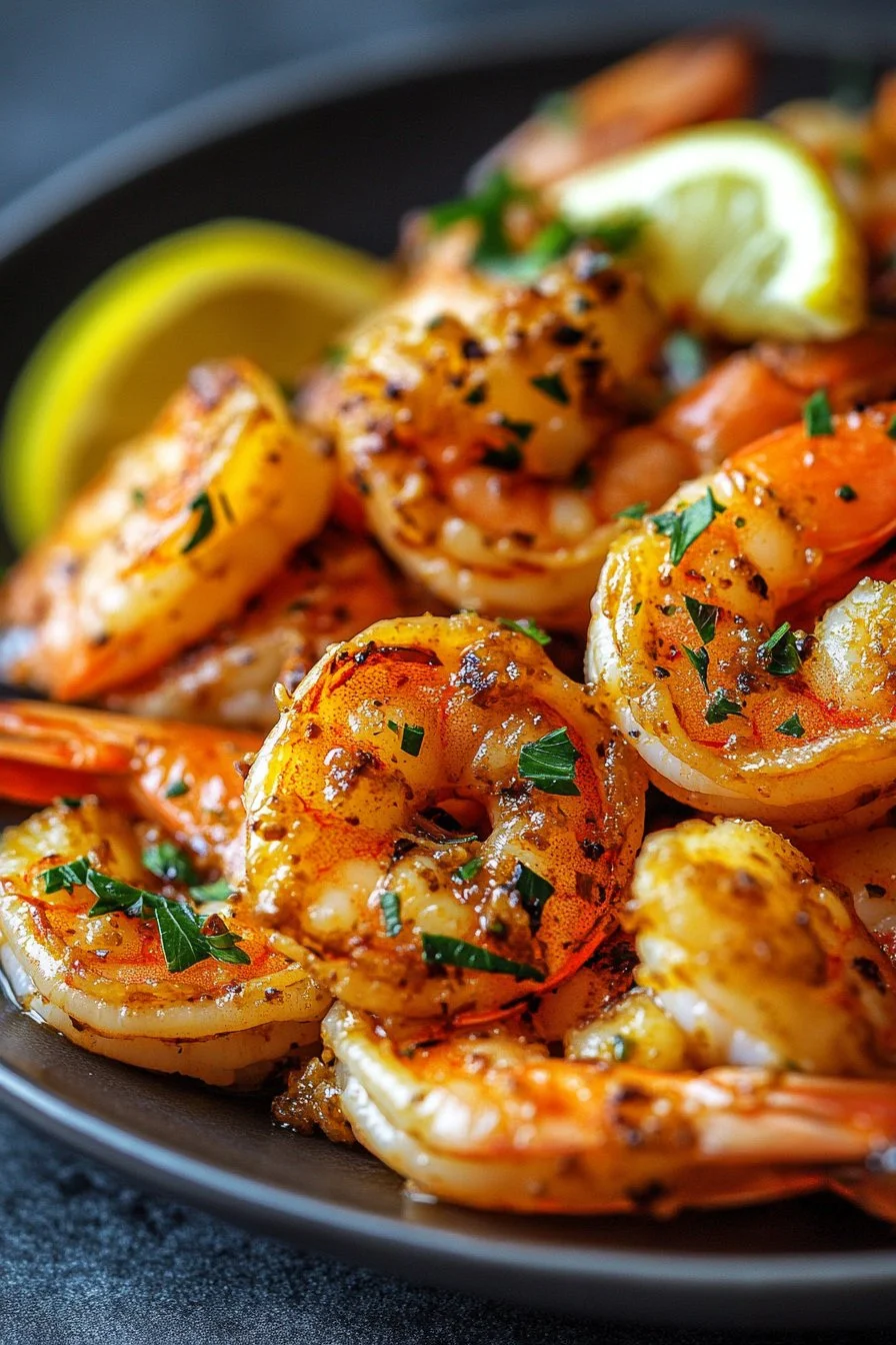 Spicy Garlic Butter Shrimp