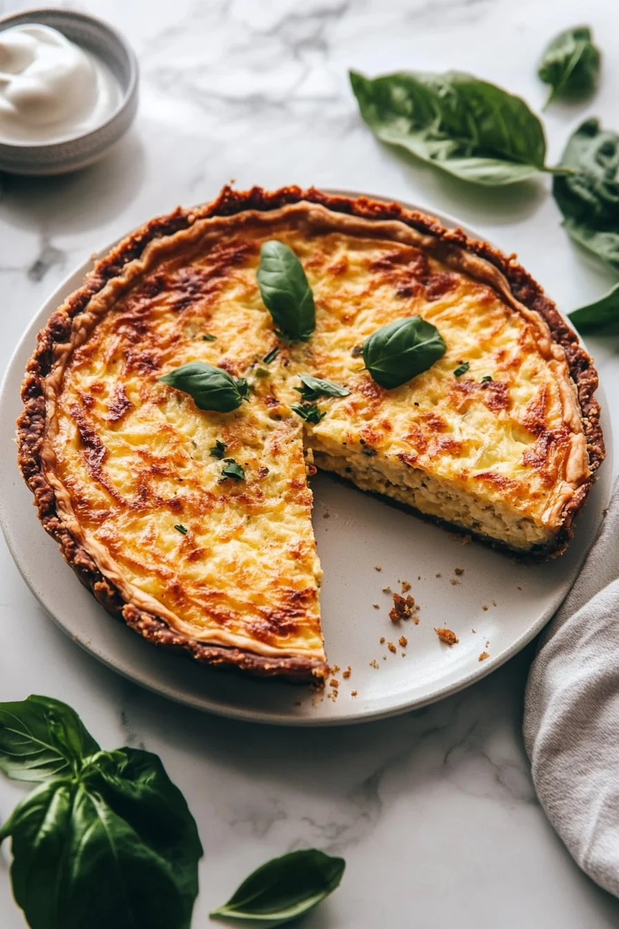 Best Hashbrown Crust Quiche