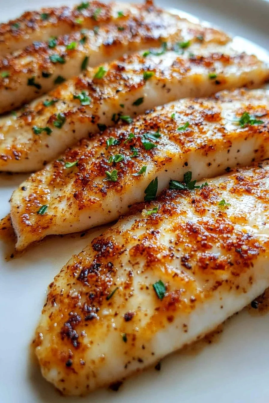 Garlic Butter Oven Baked Tilapia