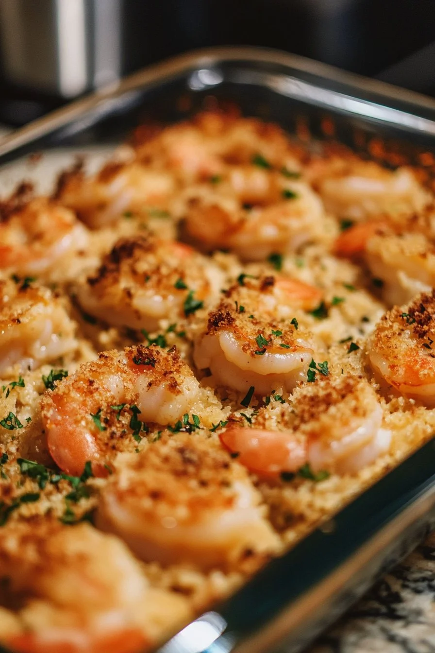 Baked Stuffed Shrimp Casserole