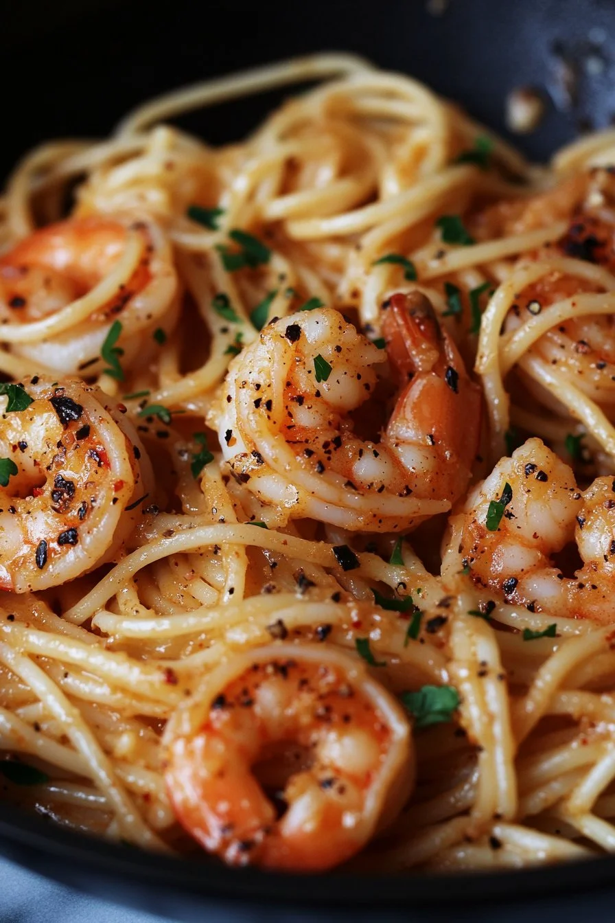 Creamy Cajun Shrimp Pasta