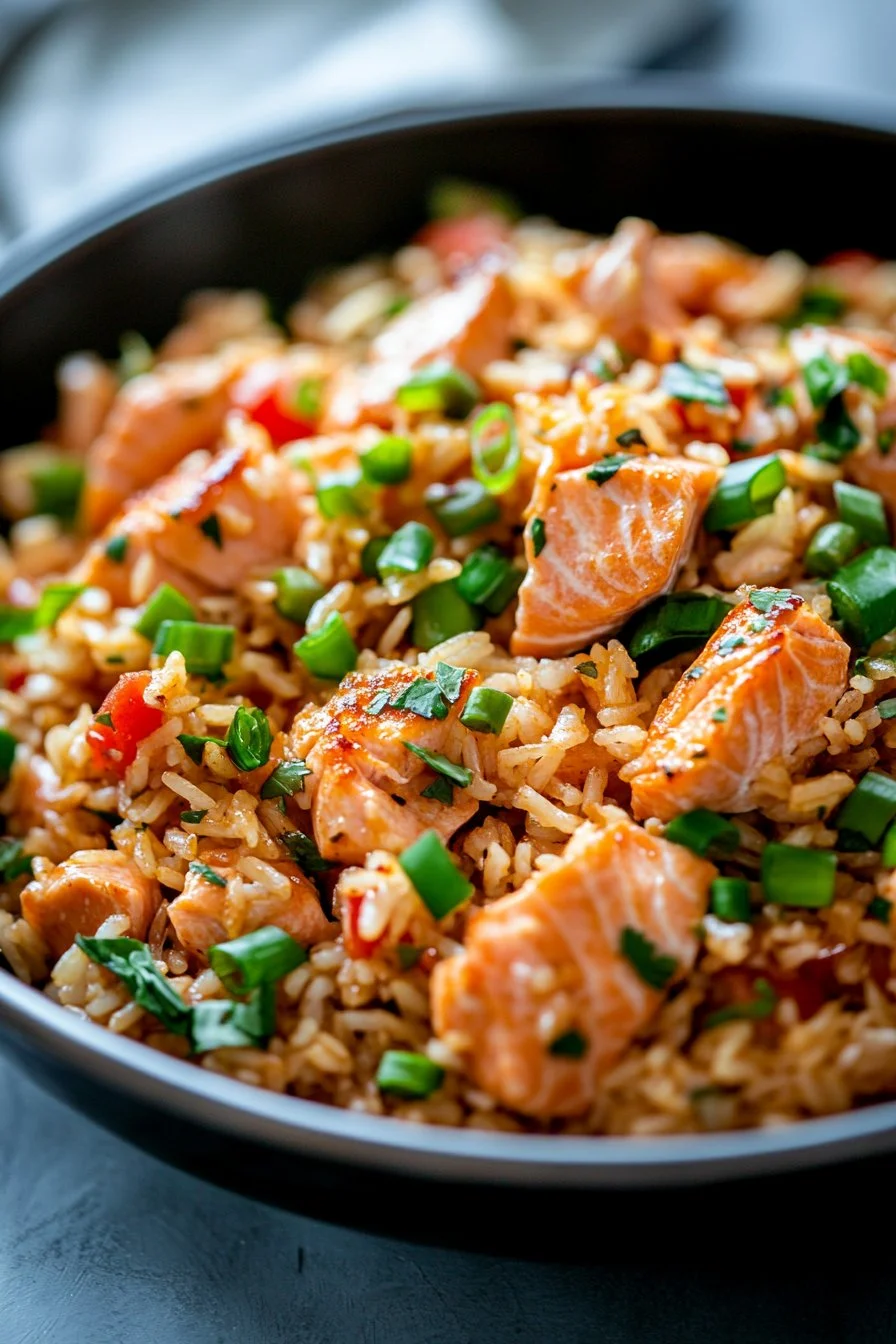 Spicy Salmon Crispy Rice