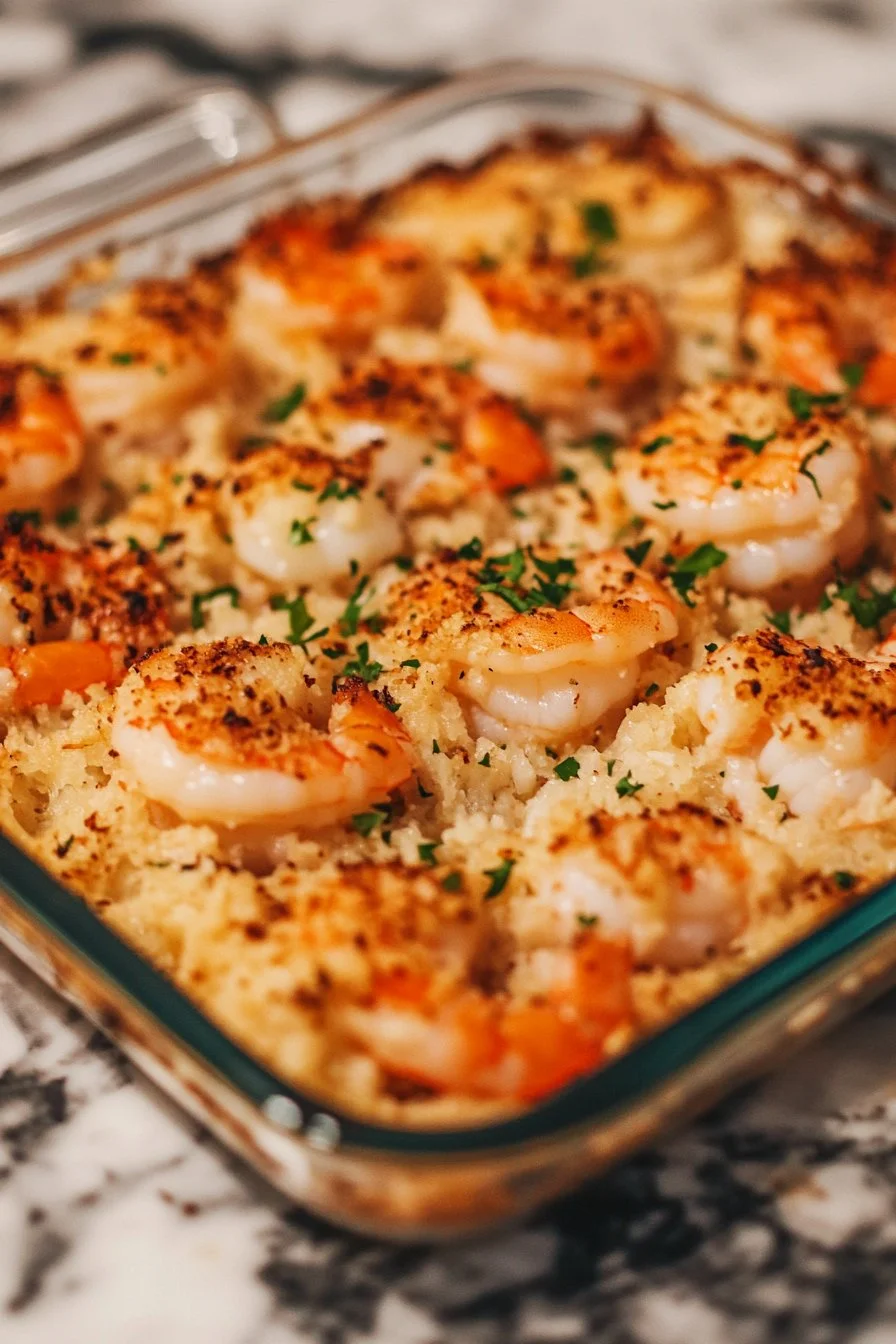 Baked Stuffed Shrimp Casserole