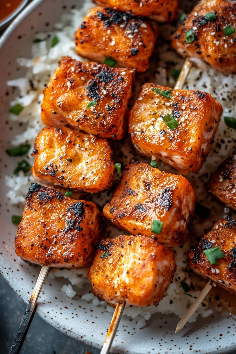 Bang Bang Salmon Bites