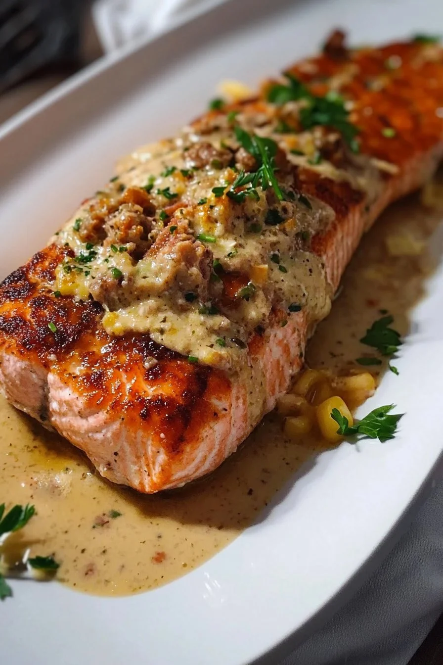 Stuffed Salmon