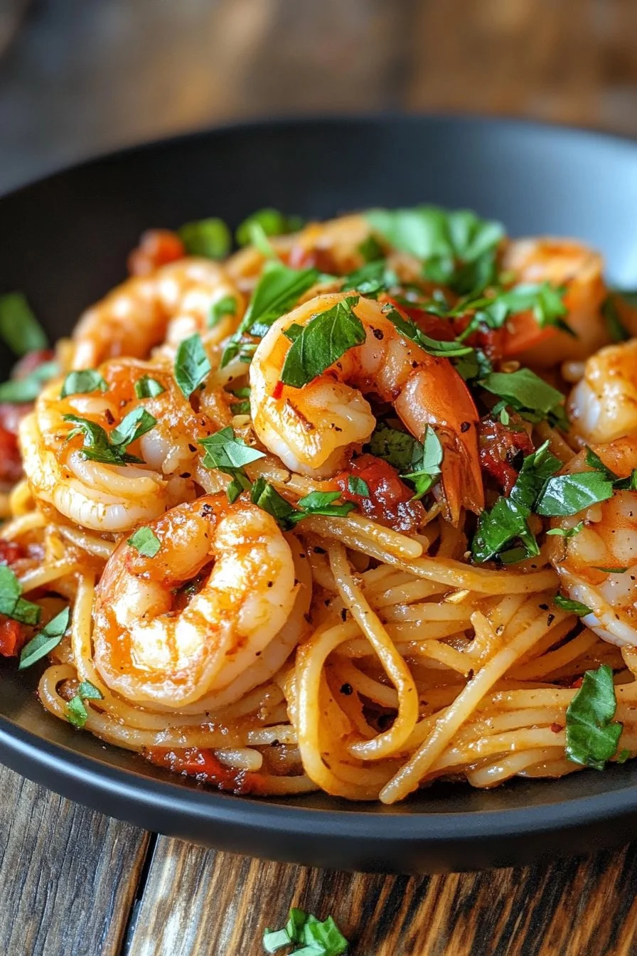 Bang Bang Shrimp Pasta