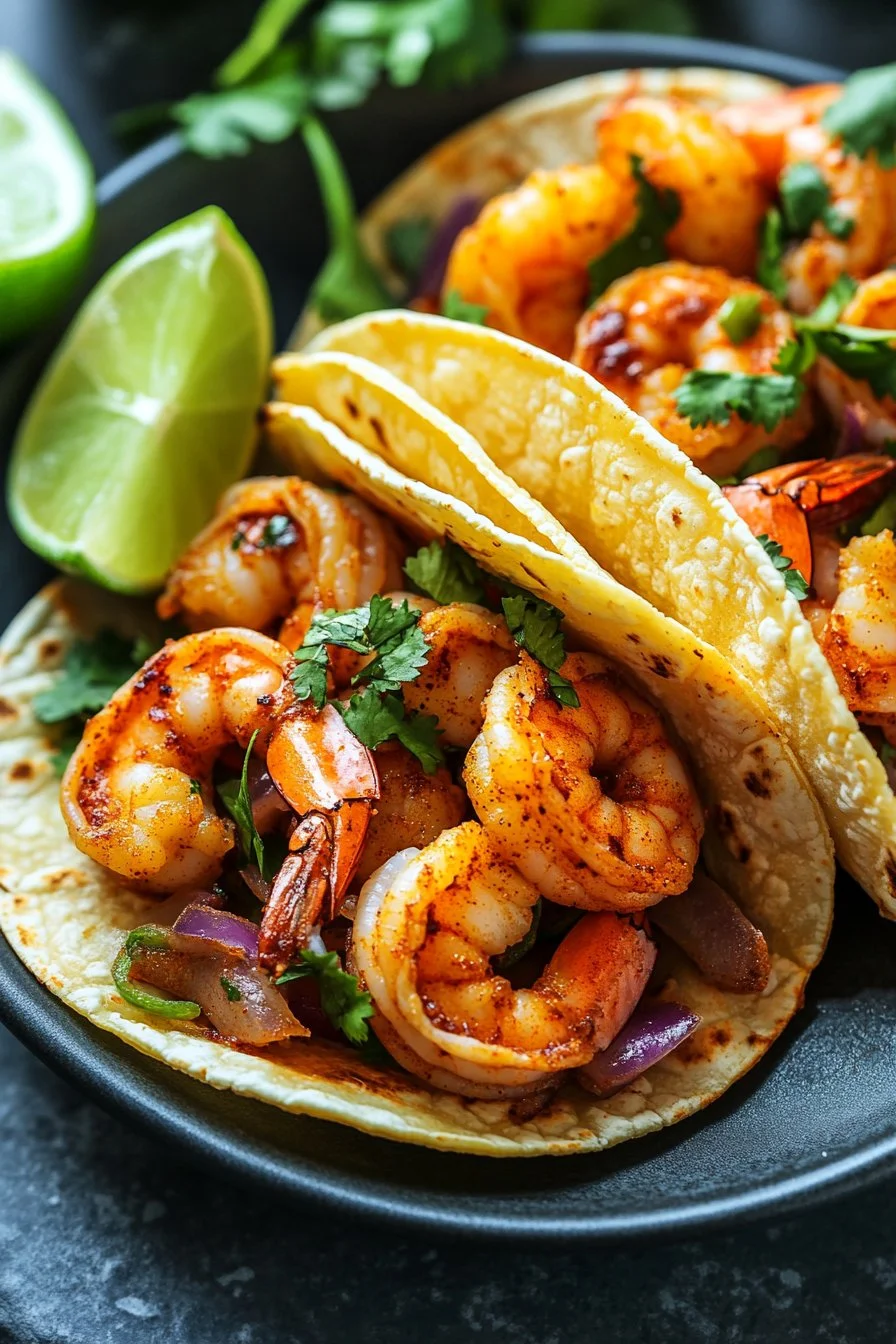 Spicy Shrimp Tacos