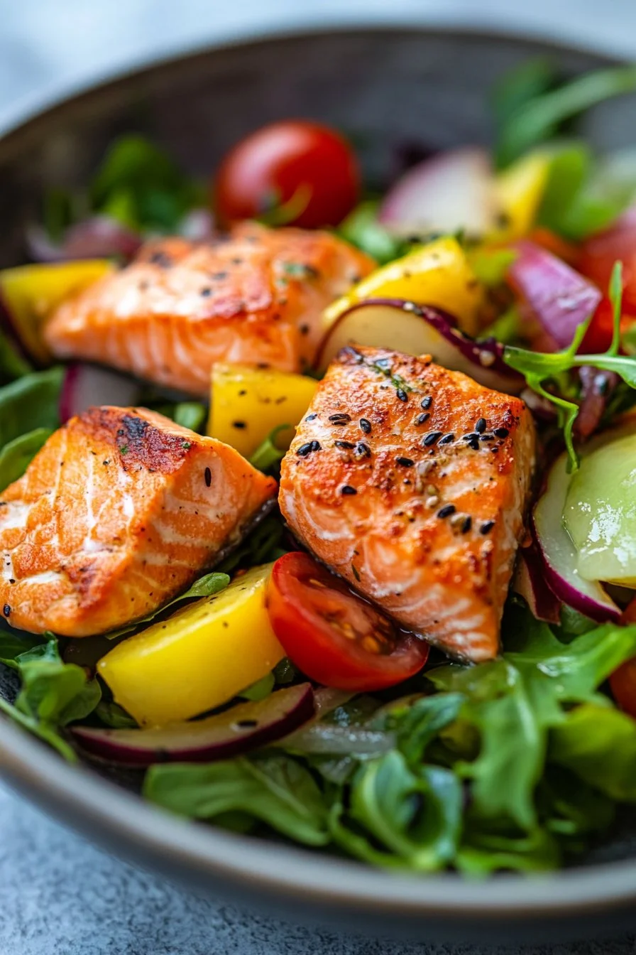 Paleo Salmon Salad