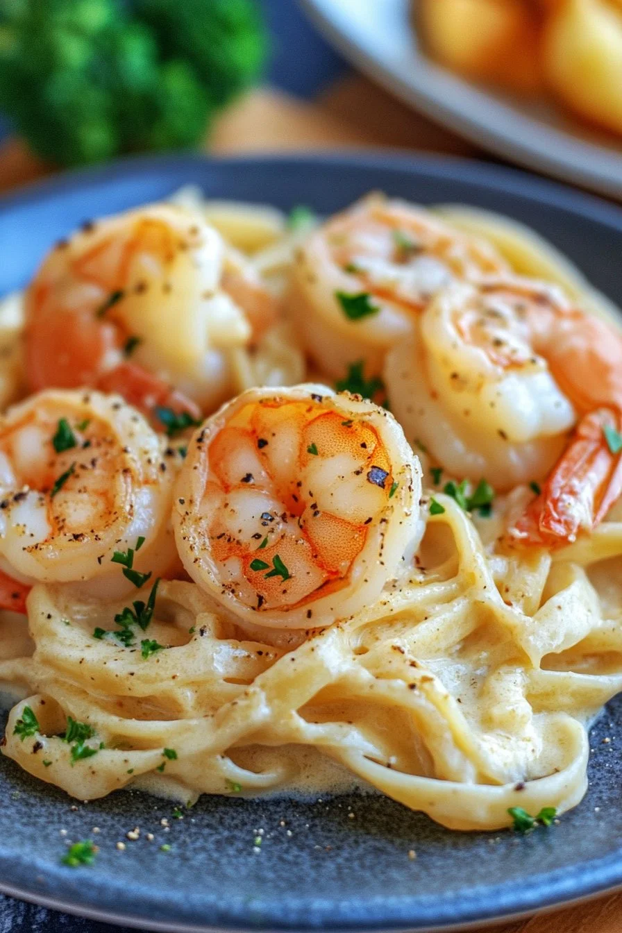 Shrimp Alfredo
