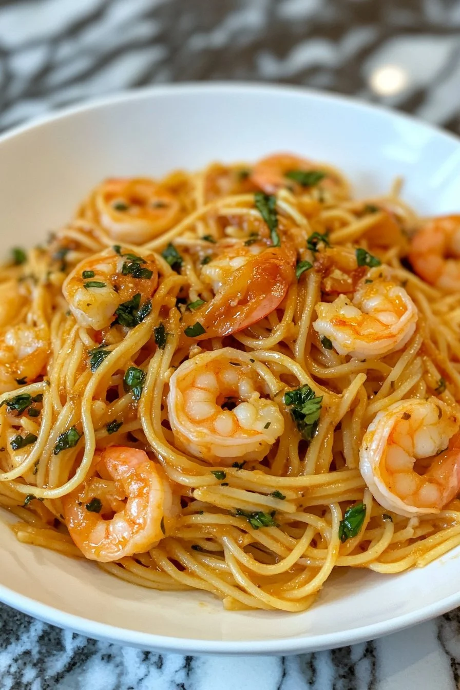 Bang Bang Shrimp Pasta