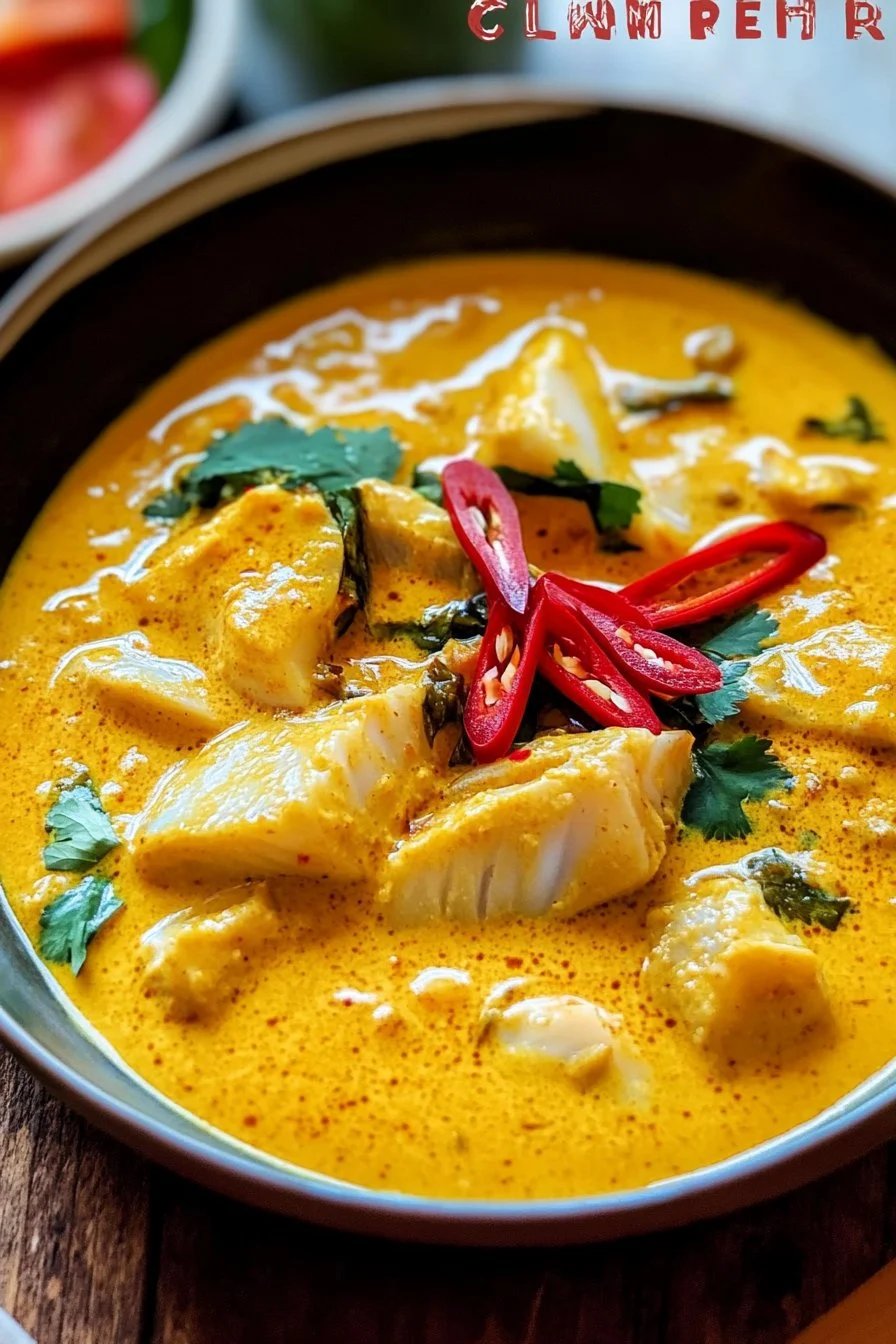 Creamy Coconut Indonesian Fish Curry