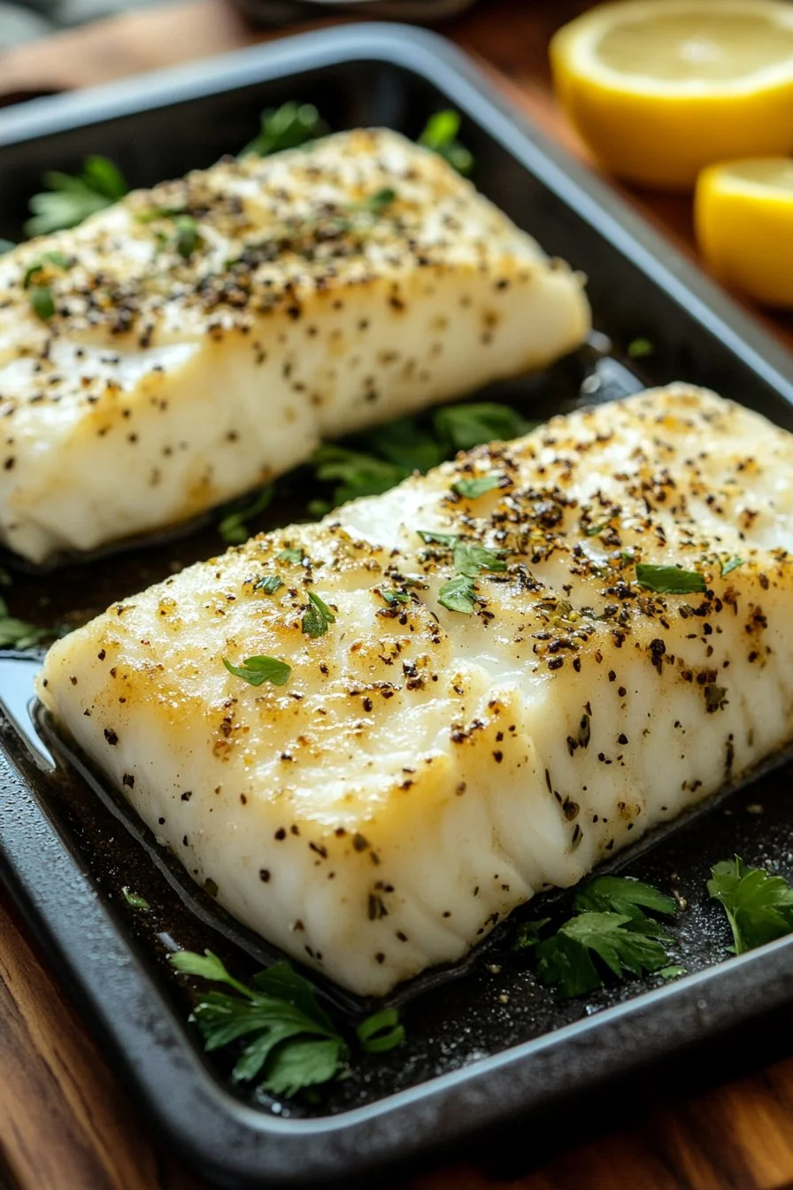Herb Crusted Halibut