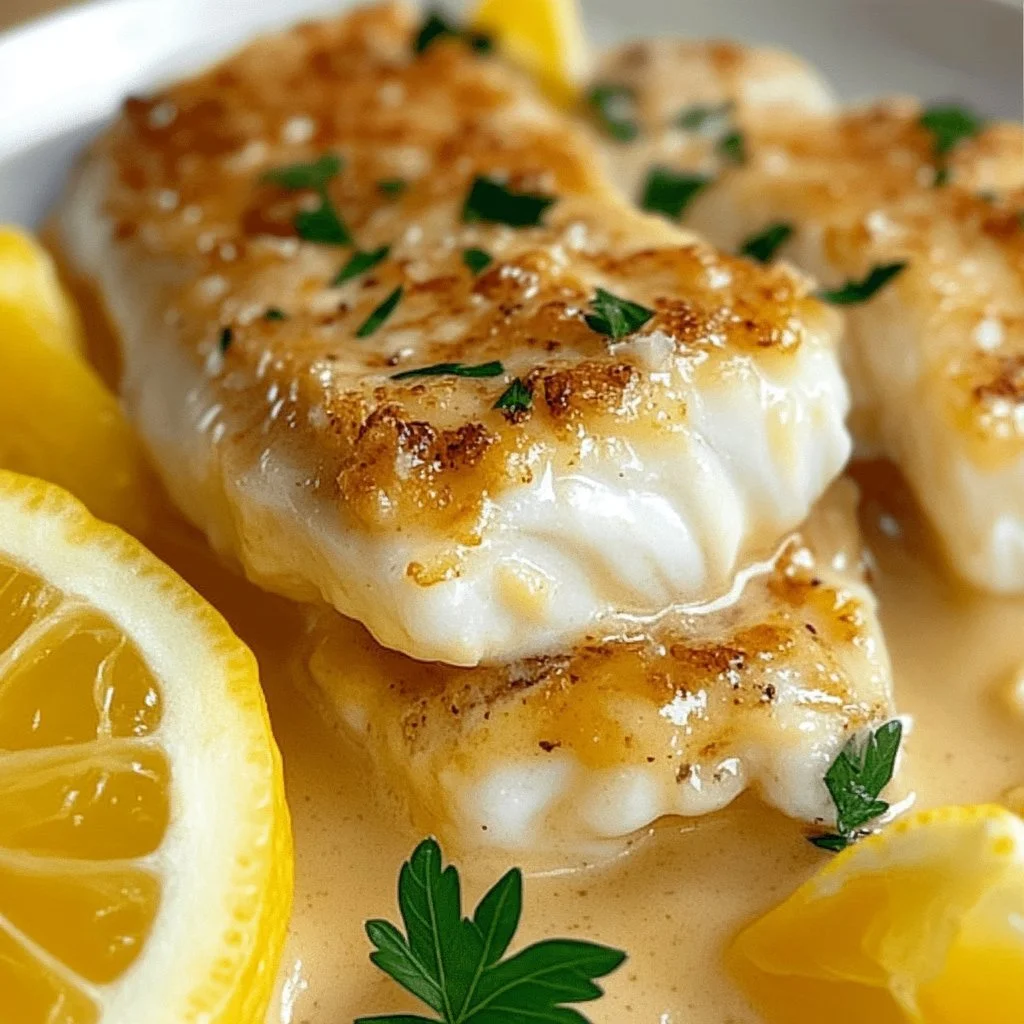 Flavorful baked cod topped with mayo and Parmesan cheese
