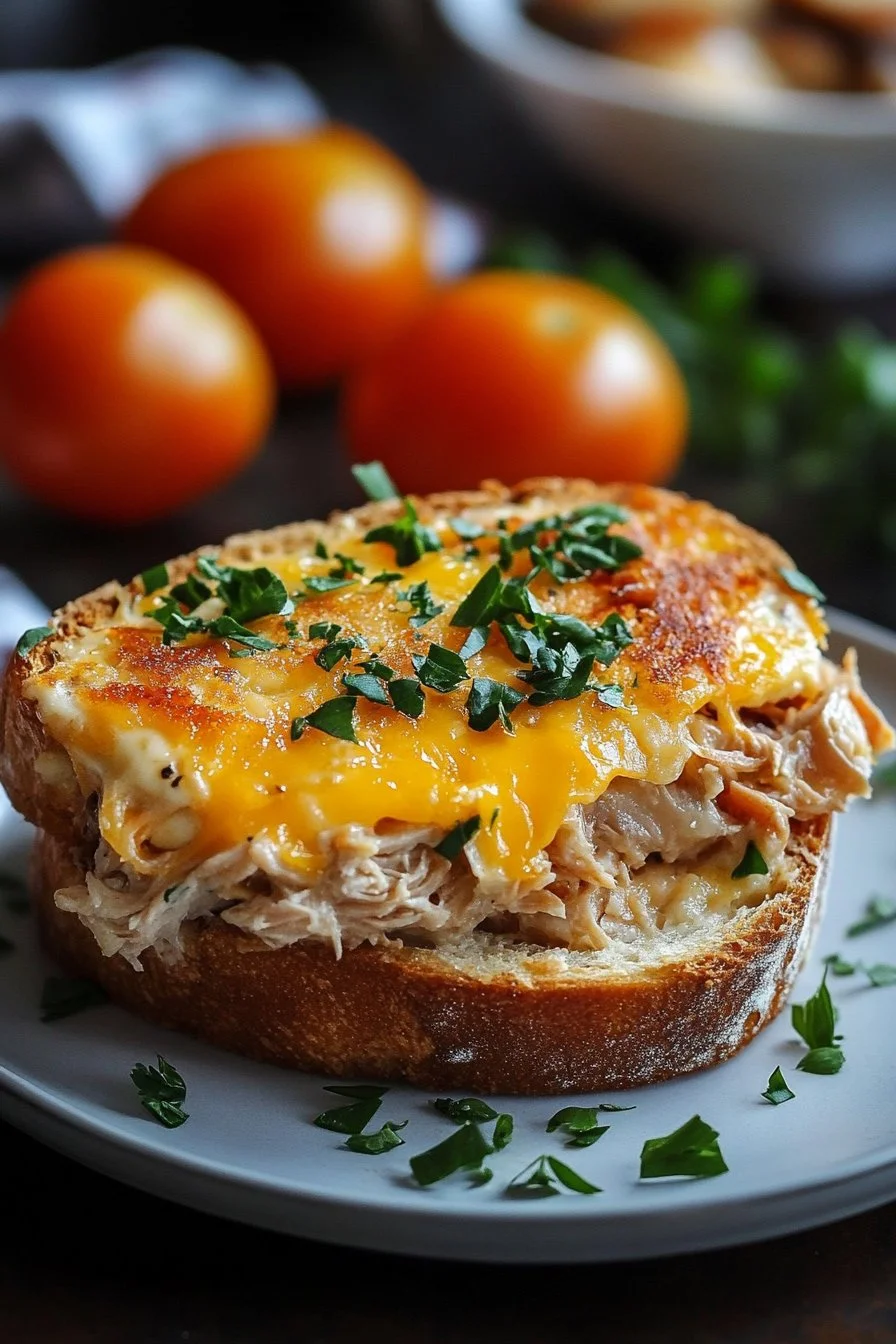 Open-Face Tuna Melt